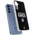 NBA Sacramento Kings Standard - Black Galaxy S24 Clear Case
