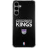 NBA Sacramento Kings Standard - Black Galaxy S24 Plus Clear Case
