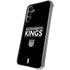 NBA Sacramento Kings Standard - Black Galaxy S24 Plus Clear Case