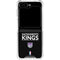 NBA Sacramento Kings Standard - Black Galaxy Z Flip5 5G Clear Case