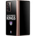 NBA Sacramento Kings Standard - Black Galaxy Z Fold2 5G Skin