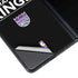 NBA Sacramento Kings Standard - Black Galaxy Z Fold3 5G Skin