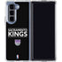 NBA Sacramento Kings Standard - Black Galaxy Z Fold5 5G Clear Case