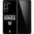 NBA Sacramento Kings Standard - Black Galaxy Z Fold5 5G Skin