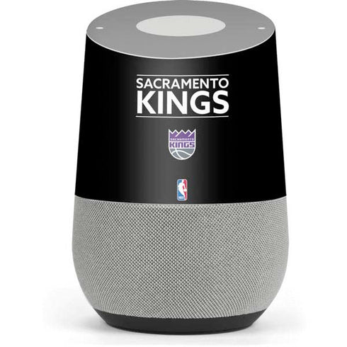 NBA Sacramento Kings Standard - Black Google Home Skin