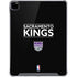 NBA Sacramento Kings Standard - Black iPad Pro 12.9in (2020) Clear Case