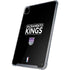 NBA Sacramento Kings Standard - Black iPad Pro 12.9in (2020) Clear Case