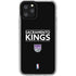 NBA Sacramento Kings Standard - Black iPhone 11 Pro Clear Case