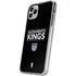 NBA Sacramento Kings Standard - Black iPhone 11 Pro Clear Case