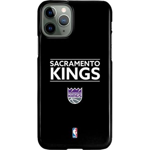 NBA Sacramento Kings Standard - Black iPhone 11 Pro Lite Case