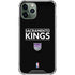 NBA Sacramento Kings Standard - Black iPhone 11 Pro Max Clear Case