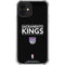 NBA Sacramento Kings Standard - Black iPhone 12 Clear Case