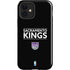NBA Sacramento Kings Standard - Black iPhone 12 Impact Case