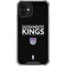 NBA Sacramento Kings Standard - Black iPhone 12 Mini Clear Case