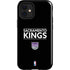 NBA Sacramento Kings Standard - Black iPhone 12 Mini Impact Case