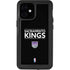 NBA Sacramento Kings Standard - Black iPhone 12 Mini Waterproof Case