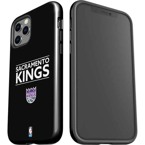 NBA Sacramento Kings Standard - Black iPhone 12 Pro Impact Case