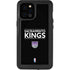 NBA Sacramento Kings Standard - Black iPhone 12 Pro Max Waterproof Case