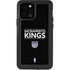 NBA Sacramento Kings Standard - Black iPhone 12 Pro Waterproof Case