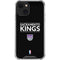 NBA Sacramento Kings Standard - Black iPhone 13 Mini Clear Case