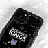 NBA Sacramento Kings Standard - Black iPhone 13 Mini Waterproof Case