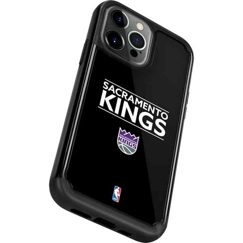 NBA Sacramento Kings Standard - Black iPhone 13 Pro Cargo Case