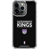 NBA Sacramento Kings Standard - Black iPhone 13 Pro Clear Case