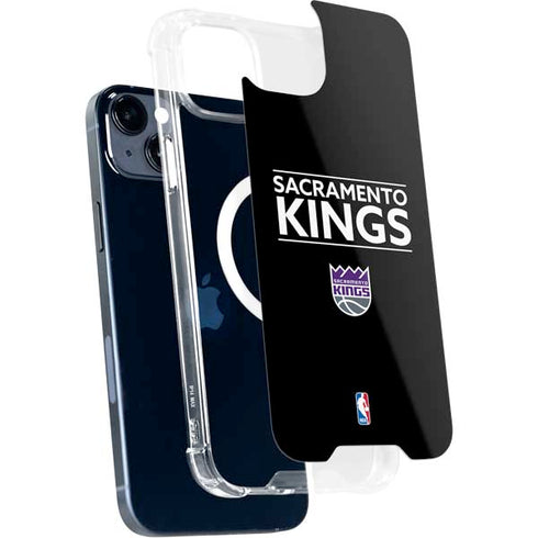 NBA Sacramento Kings Standard - Black iPhone 15 Plus MagSafe Case
