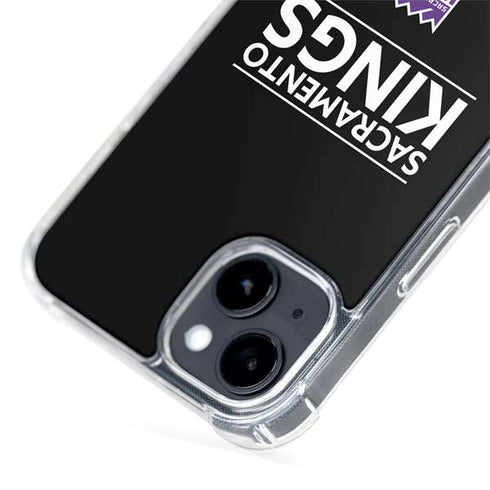 NBA Sacramento Kings Standard - Black iPhone 15 Plus MagSafe Case