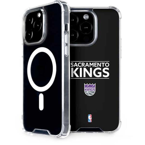 NBA Sacramento Kings Standard - Black iPhone 15 Pro MagSafe Case