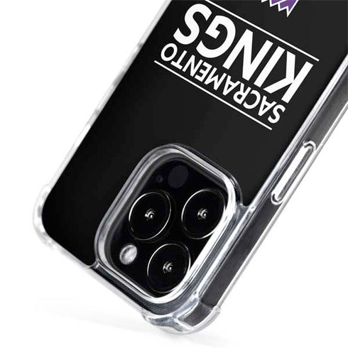 NBA Sacramento Kings Standard - Black iPhone 15 Pro MagSafe Case
