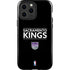 NBA Sacramento Kings Standard - Black iPhone 14 Pro Max Impact Case