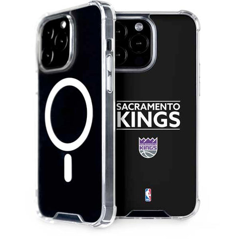 NBA Sacramento Kings Standard - Black iPhone 15 Pro Max MagSafe Case