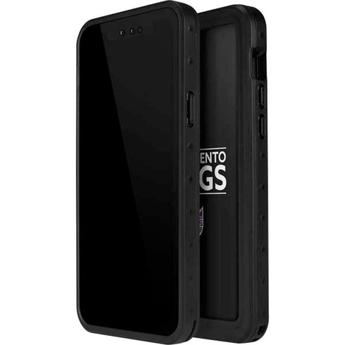 NBA Sacramento Kings Standard - Black iPhone 14 Pro Max Waterproof Case