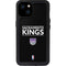 NBA Sacramento Kings Standard - Black iPhone 15 Plus Waterproof Case