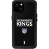 NBA Sacramento Kings Standard - Black iPhone 15 Plus Waterproof Case