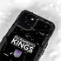 NBA Sacramento Kings Standard - Black iPhone 15 Plus Waterproof Case