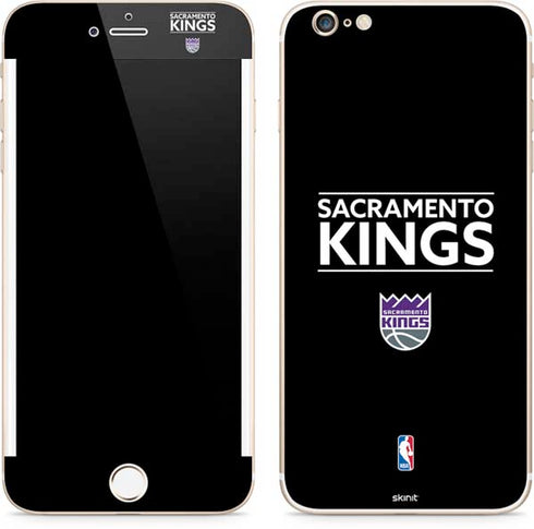 NBA Sacramento Kings Standard - Black iPhone 6/6s Plus Skin