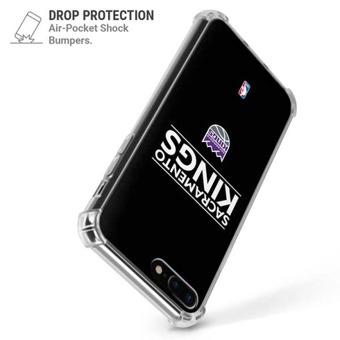 NBA Sacramento Kings Standard - Black iPhone 7/8 Plus Clear Case