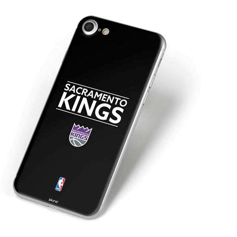NBA Sacramento Kings Standard - Black iPhone 7 Skin