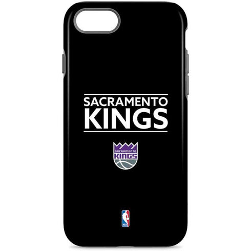 NBA Sacramento Kings Standard - Black iPhone 8 Pro Case
