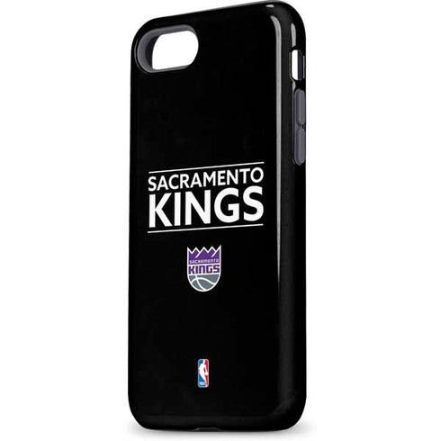 NBA Sacramento Kings Standard - Black iPhone 8 Pro Case