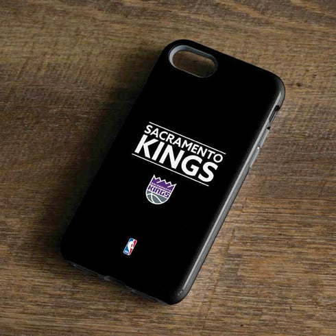 NBA Sacramento Kings Standard - Black iPhone 8 Pro Case