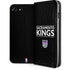 NBA Sacramento Kings Standard - Black iPhone SE (2nd & 3rd Gen) Folio Case