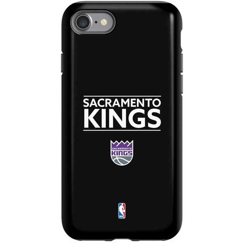 NBA Sacramento Kings Standard - Black iPhone SE (2nd & 3rd Gen) Pro Case