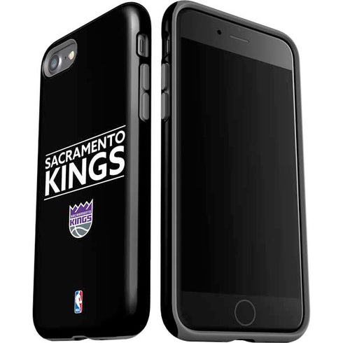 NBA Sacramento Kings Standard - Black iPhone SE (2nd & 3rd Gen) Pro Case