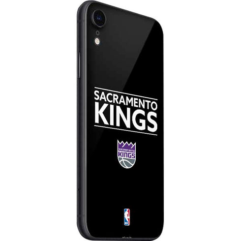 NBA Sacramento Kings Standard - Black iPhone SE (2nd & 3rd Gen) Skin