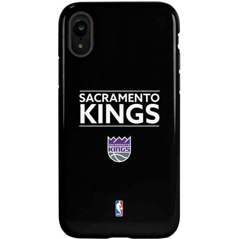 NBA Sacramento Kings Standard - Black iPhone XR Pro Case