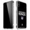 NBA Sacramento Kings Standard - Black iPhone XS Max Clear Case