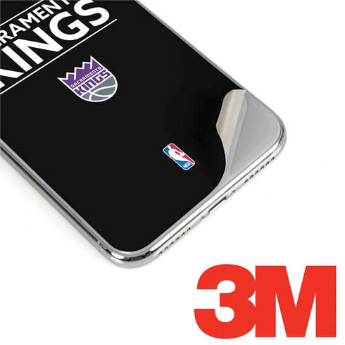 NBA Sacramento Kings Standard - Black iPhone XS Max Skin